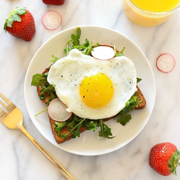Savory & Satisfying: Your $0.82 Egg Arugula Toast Recipe